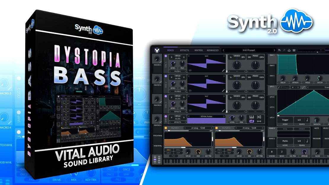 Neon Dystopia Bass Vital Audio